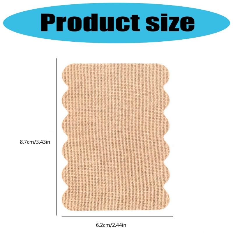 10 Pieces Invisible Underarm Sweat Absorbing Pads Disposable Adhesive Liners For Daily Use Sports Activities