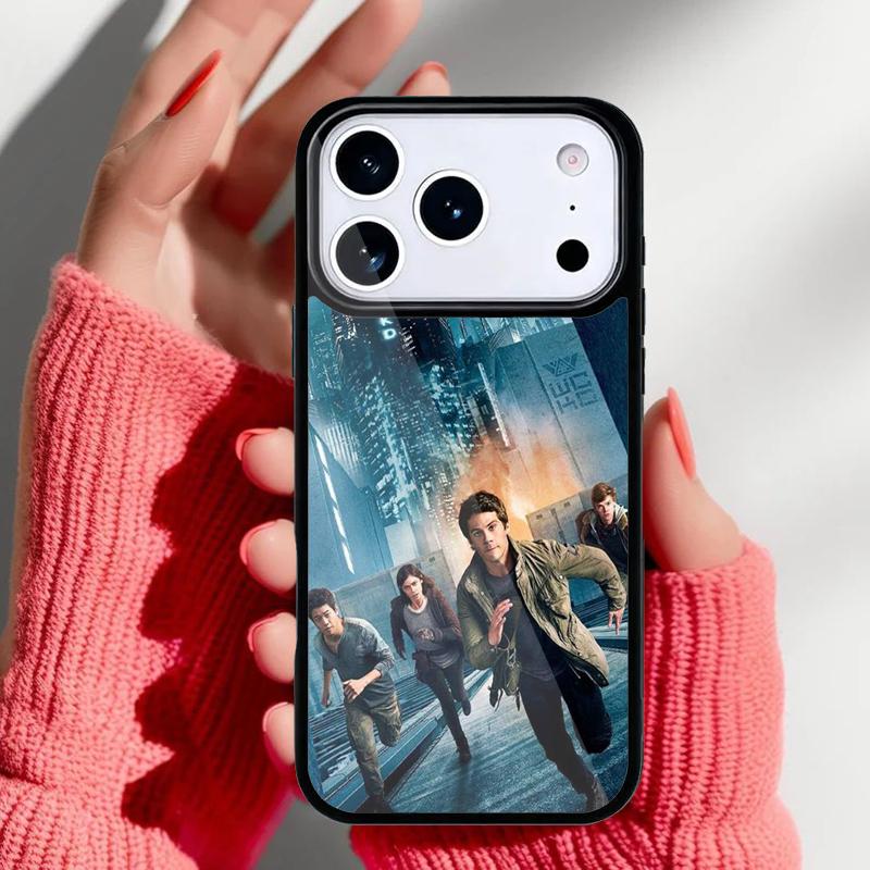 Maze Runner S Phone Case for iPhone 17 16 15 14 13 Pro Max Back Cover for 12 11 Pro Coque