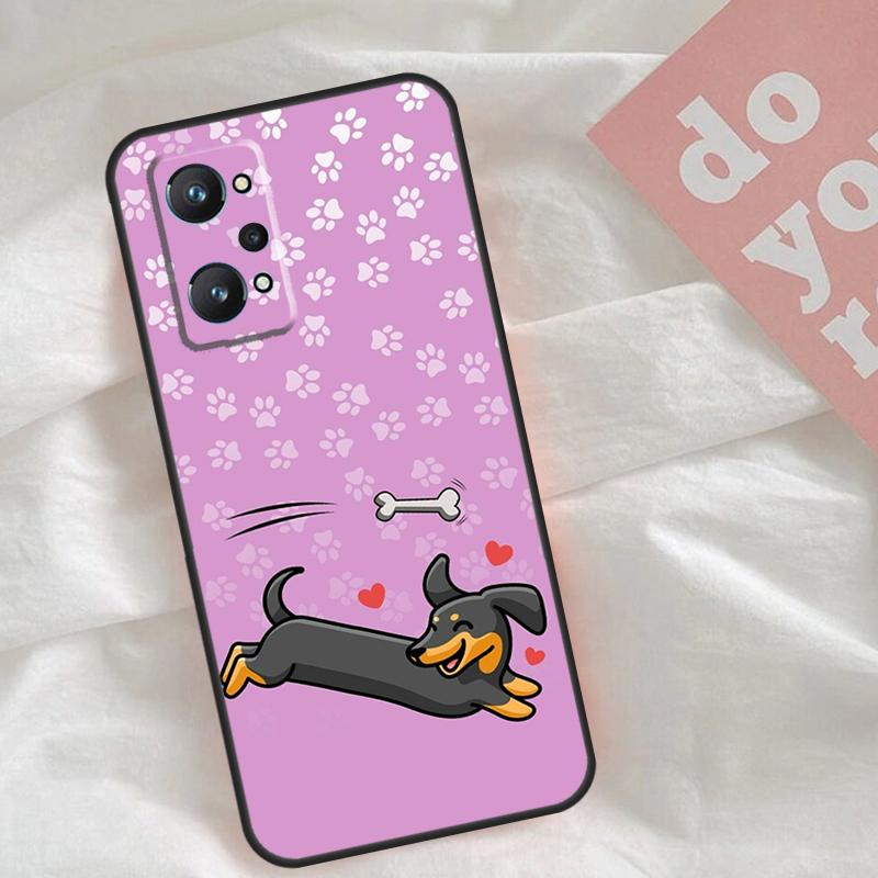 DACHSHUND For Realme C30 C31 C33 C35 C55 C21Y GT Neo 5 3T 2T OnePlus 11 10 9 Pro Nord CE 3 2 Lite Case