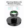 R11 Smart Ring Wireless Charging Heart Rate Blood Oxygen Monitor Ring Multi-sport Mode Blood Oxygen Monitor Ring for Men Women