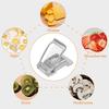 Tăiător de ouă din aliaj de aluminiu, salată multifuncțională, cu capsuni, ciuperci, ouă fierte tari, cubulețe, instrument de tăiat, gadgeturi de bucătărie