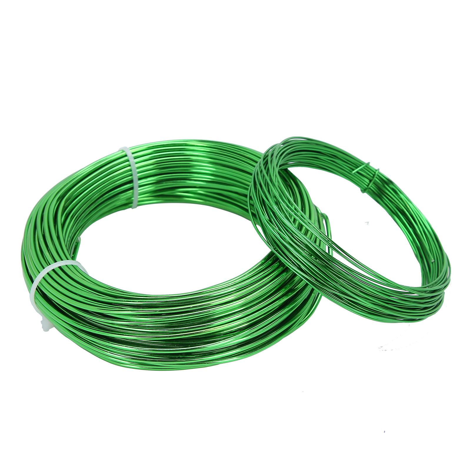 Groen Aluminium Draad Flexibel Sieraden Kralendraad Sieraden Knutsel Accessoire 20m