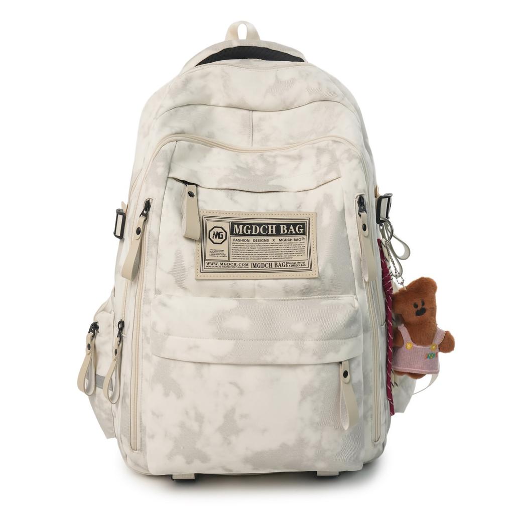 Zaino1011 doppia tracolla borsa per nuovo studente semplice grande capacità versatile stile college giapponese e coreano zaino leggero riduzione del carico