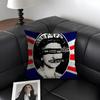 Sex P-Pistols Rock Cushion Cover Natural Linen Organic Fabric Double-Sided Printing Sofa Home Decor Gift Pillow Case