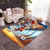 Looney Farm Animal Friends Customize Your Name Floor Rug Office Rug Suitable for Balcony Entryway Dormitory Foyer Anti-slip Rug Anime Office Decor