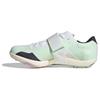 Adizero High Jump White Green Spark Unisex Sneakers Cloud-White Core-Black ID7243