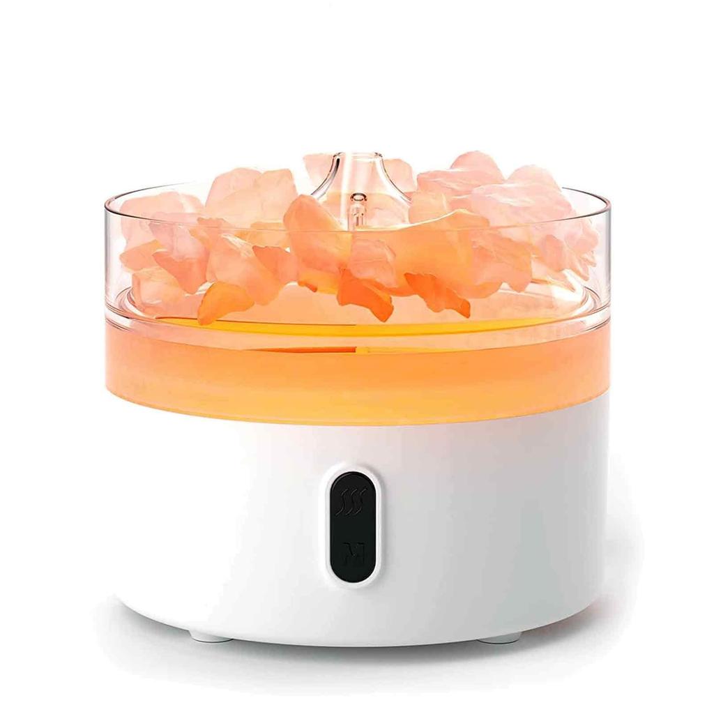 Himalayan Salt Essential Oil Diffuser Flame Effect USB-C