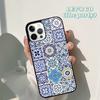 Autumu Moroccan Tiles Pattern soft Phone Case Cover for iPhone 17 Air 16 16e 15 12 11 13 14 Pro Max Apple Plus Coque