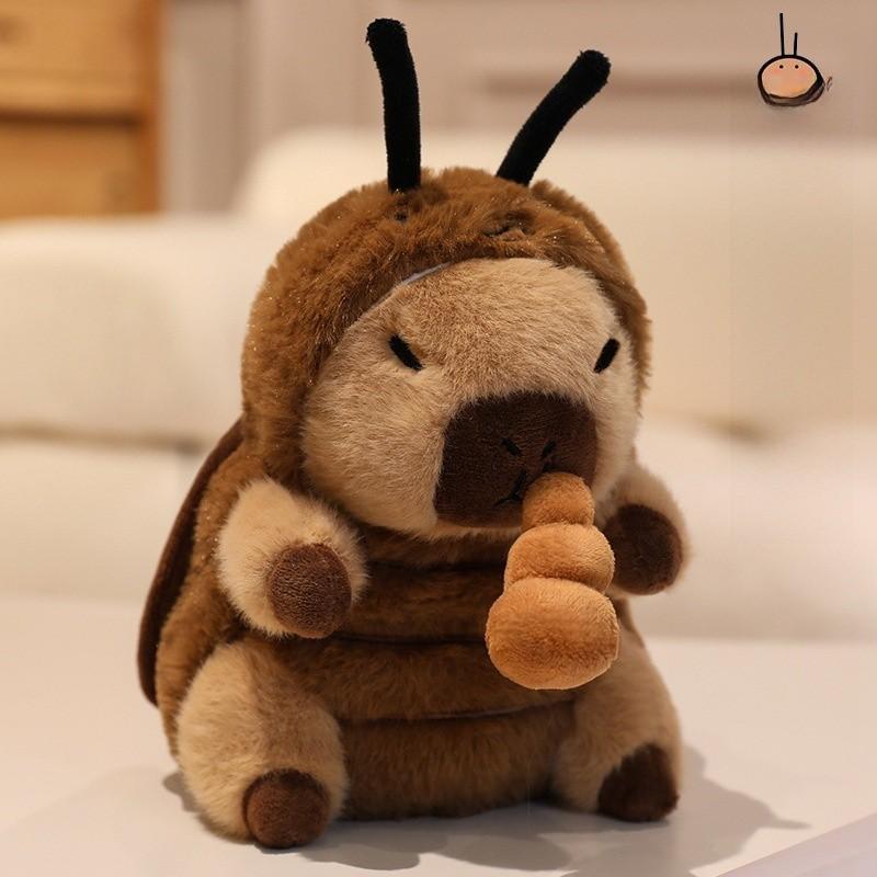 Capybara Plüschtier mit verwandelbarem Seil für Kinder Kinderzimmerdeko