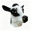 Máscara de Disfraz de Animal de Cabeza Completa, Cabeza de Vaca de Látex para Adultos, Accesorio de Fiesta de Juego de Rol para Halloween, Noches Temáticas y Fotos de Cosplay