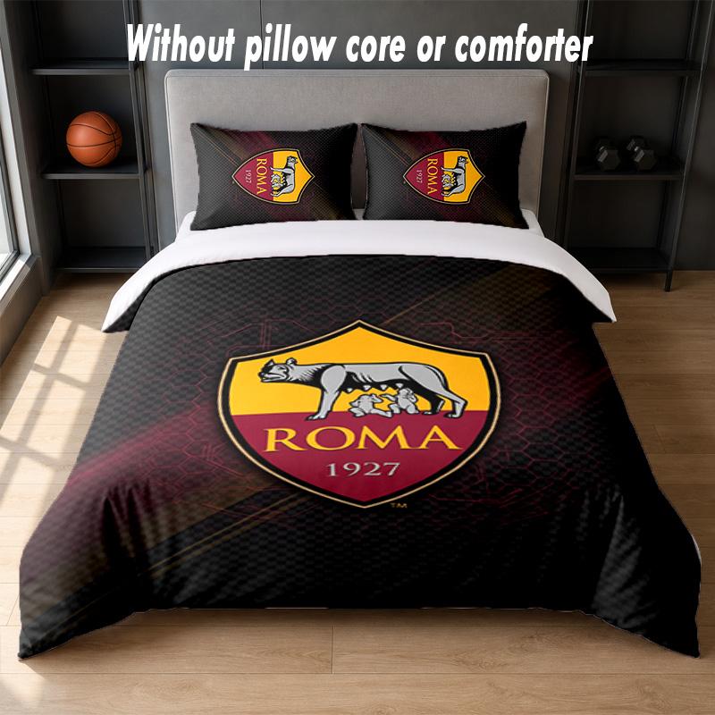 AS Roma Design Bed Bedding Set 1 Duvet Cover + 2 Pillowcases Soft Breathable Household Bed Linens