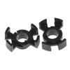 1 Paar H1 LED Scheinwerferlampen Adapter Basis Halter Sockel Halteclip Für Fernlicht Basis Halter Schwarz ABS