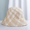 2022 Womens Lafite Straw  Bucket  Hats Panamas UV Protection Sun Visor Beach Hats Fashion Visors Foldable Women's Summer Sun Hat