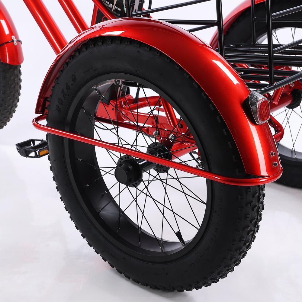 Electric Assist Tricycle for Cross-border E-commerce Delivery