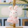 Plush Bunny Keychain With Short Plush Material For Kids And Teens