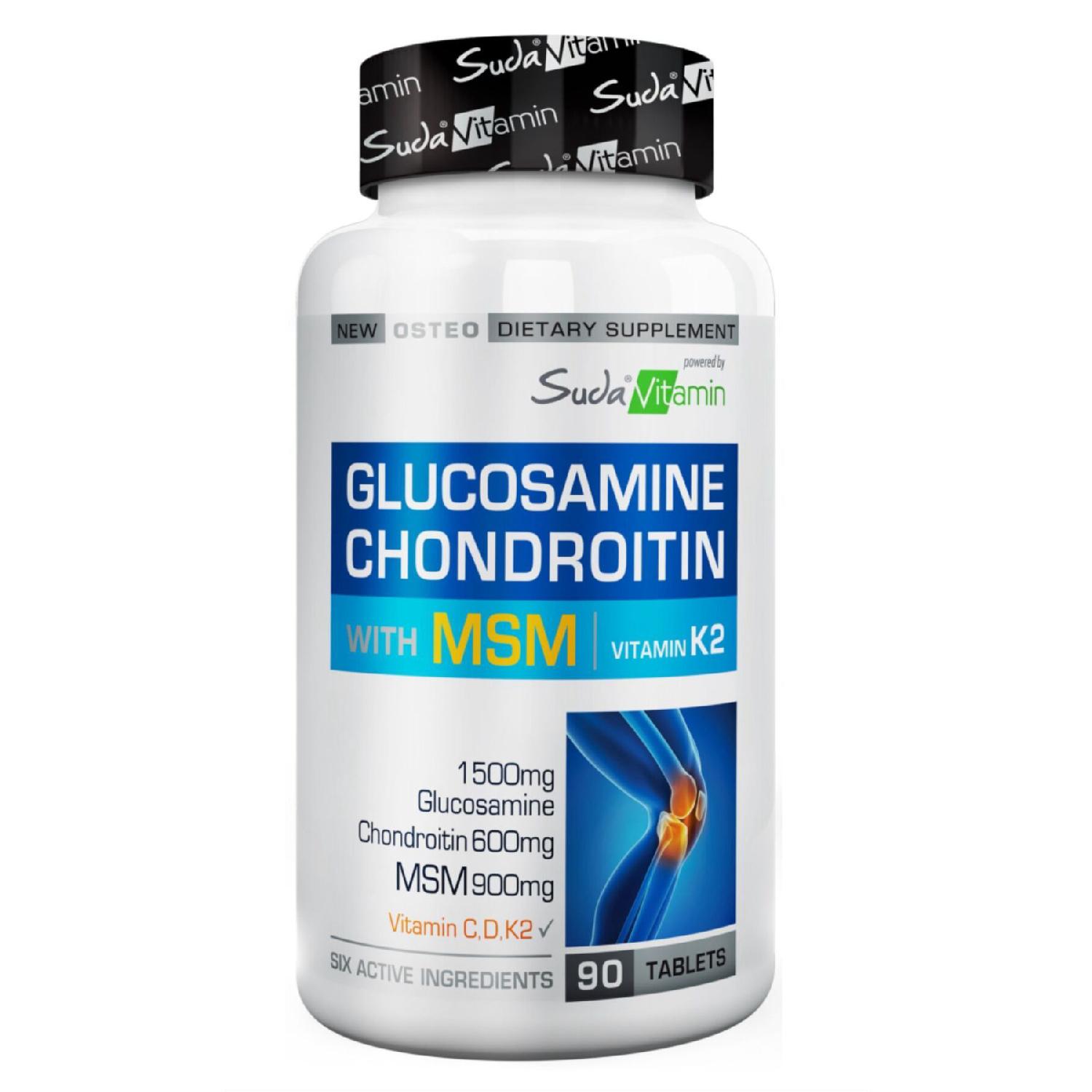 

Glucosamine Chondroitin Msm 90 Tablets (Glucosamine, Chondroitin, MSM)