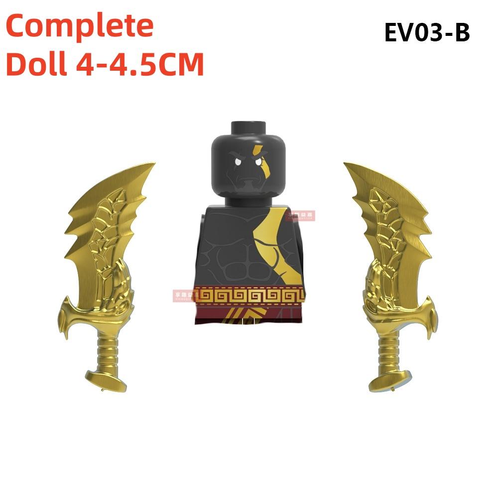 Movie Game Bricks Building Blocks Anime Cartoon Mini Action Figures Heads Assembly Toys Kids Birthday Gifts