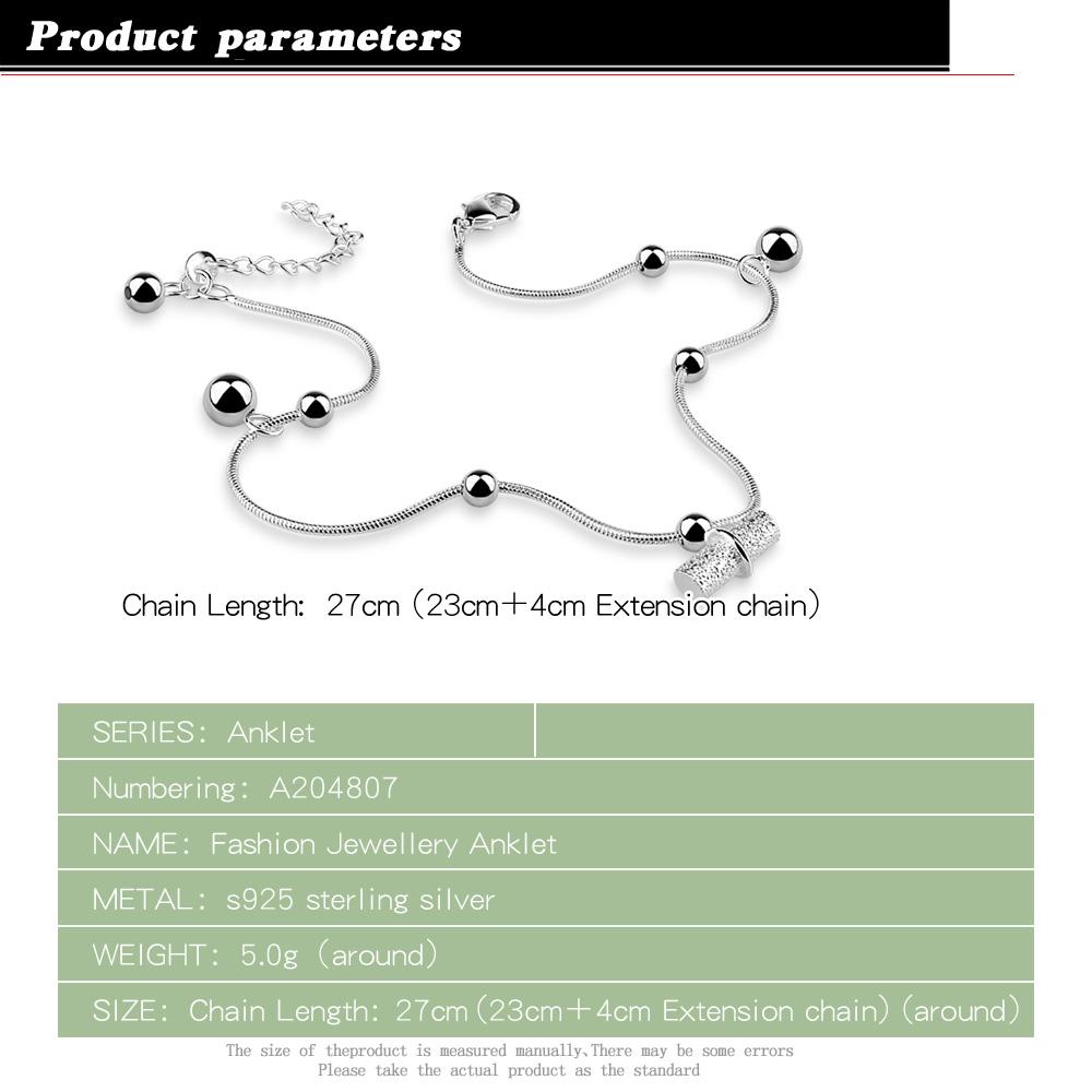 Böhmen Fuß Strand Fußkettchen100 %925 Sterling Silber Knöchel Einfache Schlange Kette Fußkettchen Armband Frauen Mode Barfuß Kette Schmuck