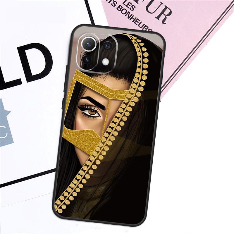 Hijab Gezicht Moslim Islamitische Vrouw Meisje Hoesje Voor Xiaomi 15 14 17 Ultra 13T 14T 15T Pro POCO F8 Ultra F7 F5 F6 X3 X5 X6 X7 Pro Cover