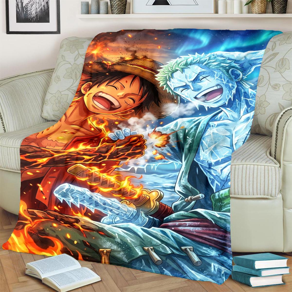 

For Bedrooms, Sofas, Chairs and Travel ONE PIECE Flannel Blanket Warm Comfortable Print Blanket for Picnics and Daily Use 75x90cm