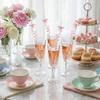 10Pcs Bent Tube Pink Bow Straws Reusable Curved Straw Cute Drinking Straw  Birthday Wedding Supplies