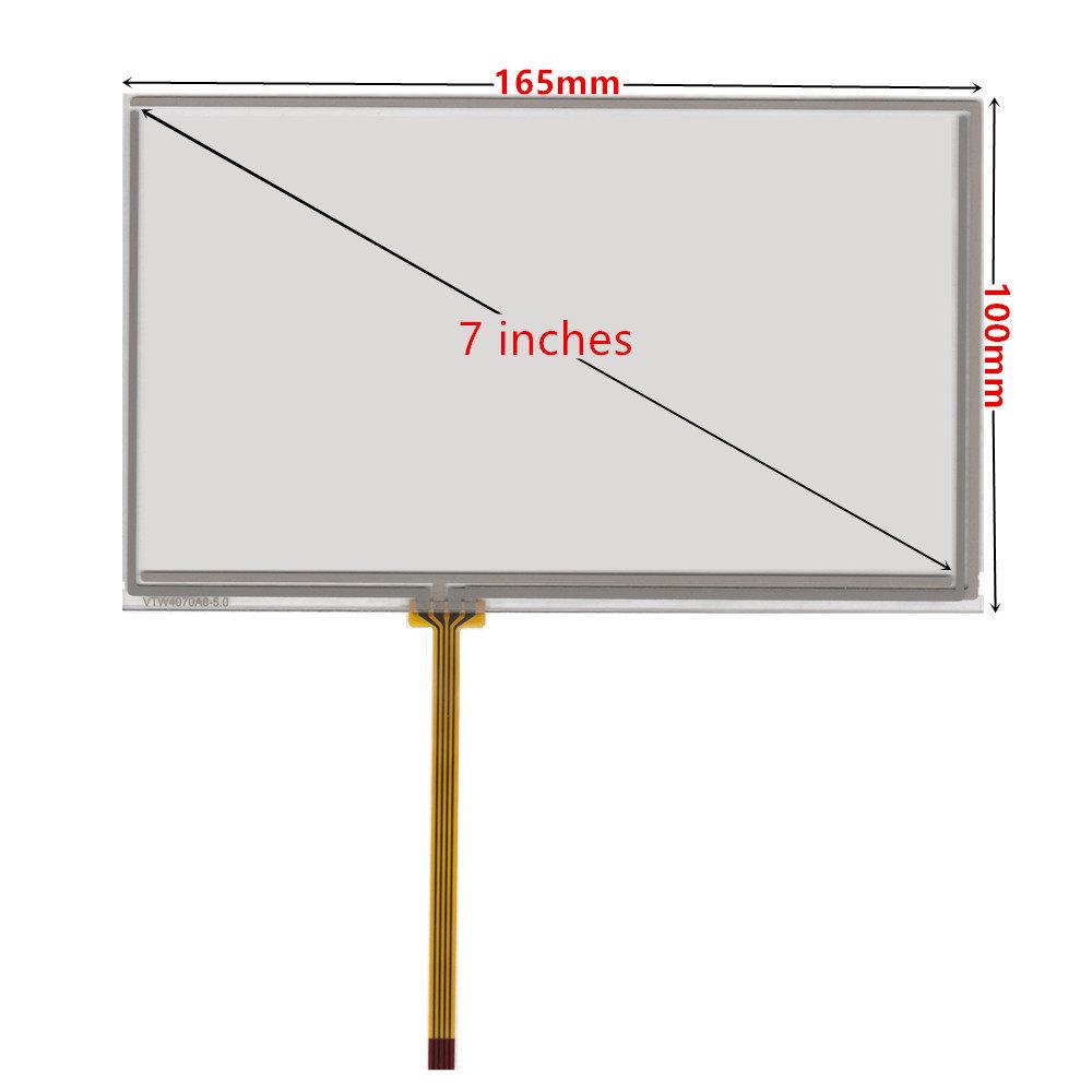 AT070TN94 Industrial LCD Display with Resistive Touchscreen for Vehicle Navigation