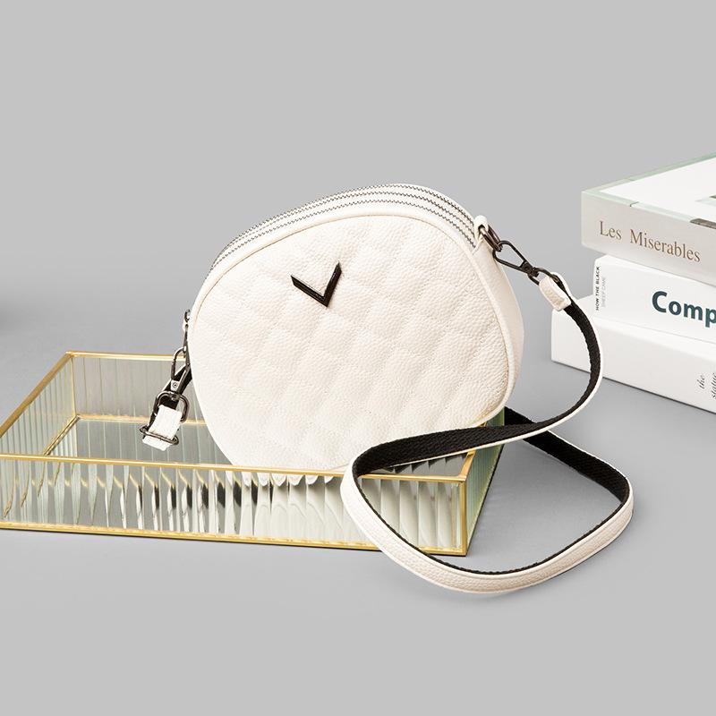 První vrstva hovězí kůže Měkká kůže Taška na mobilní telefon Messenger Taška Dámská skořepinová taška přes rameno Móda Neformální Dojíždění na ulici