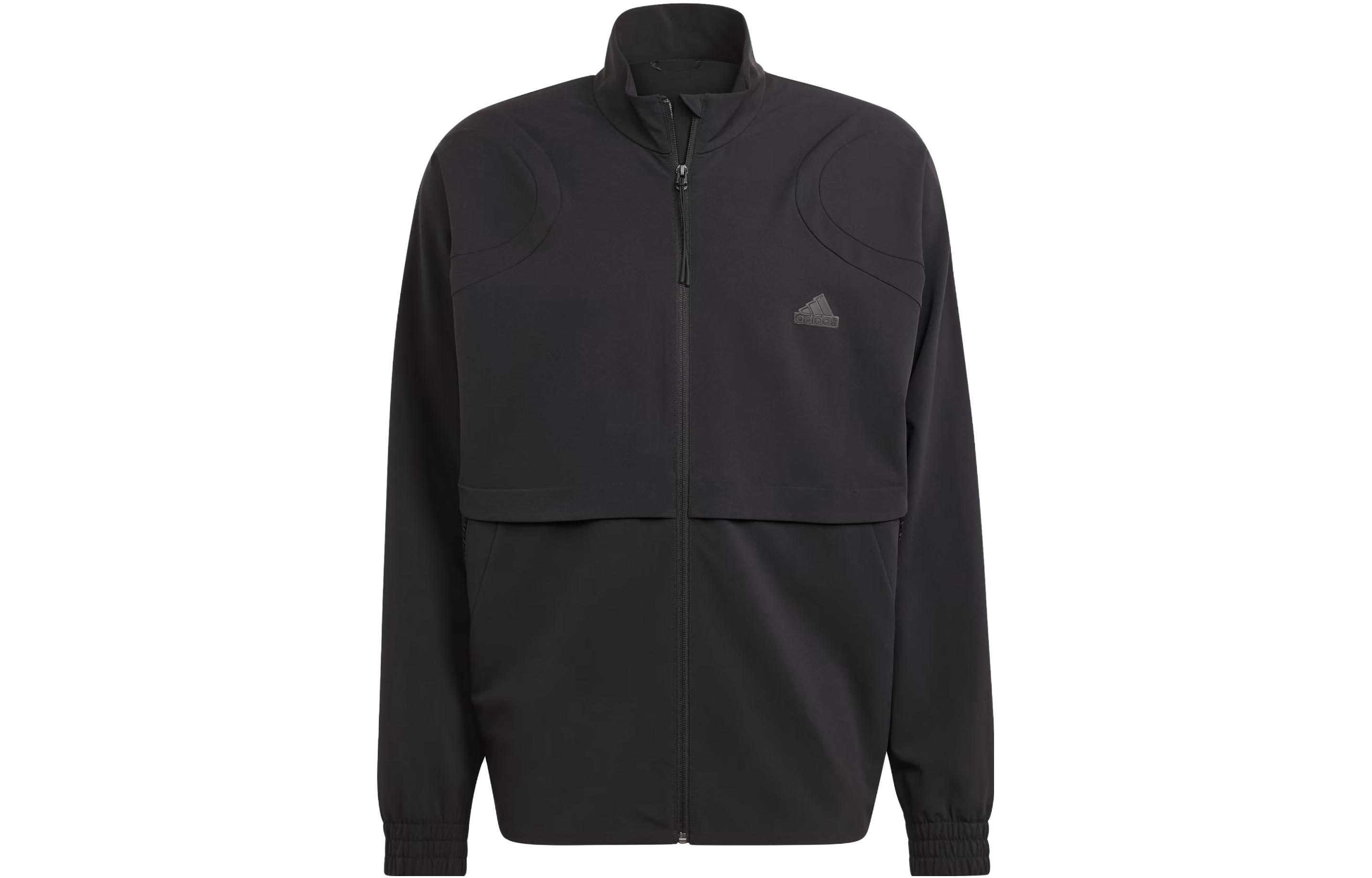 Adidas CITY ESCAPE Jackets Men s Black Stand Collar Moderate Other IA3085 L