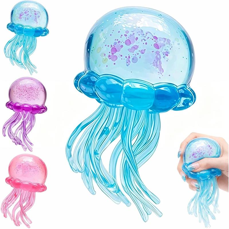 Nee Doh Jelly Hops Oktopus Fidget Spielzeug Squishy Wasser Weich Stressabbau Ornament für Zuhause Kinder Basteln