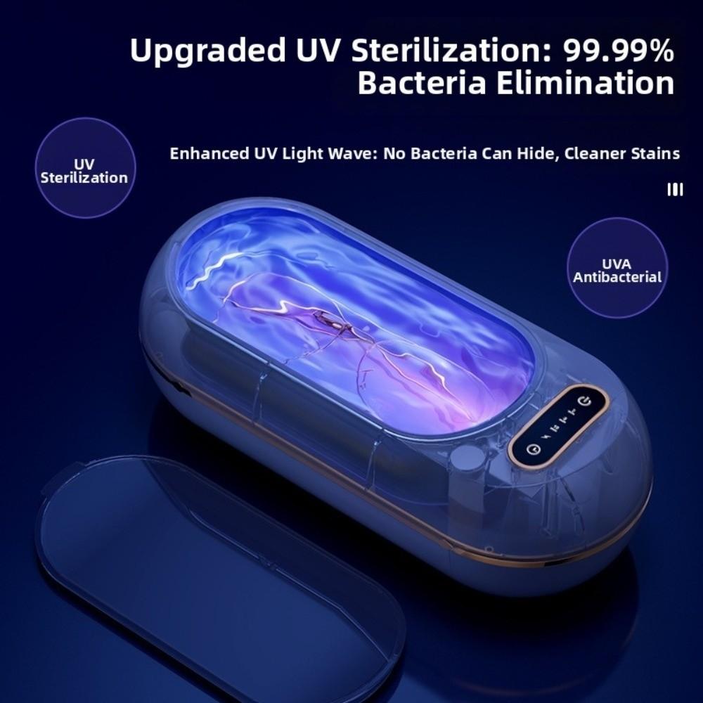 360° Deep Cleaning Versatile Ultrasonic Cleaning Machine for Ring Glasses Makeup Brush