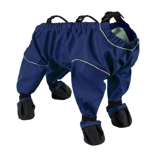 Cizme impermeabile pentru câini cu bretele, pantofi de ploaie pentru câini cu 4 picioare, protector antiderapant pentru labele animalelor de companie pentru mici