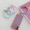 Universal Hanging Ring For Mobile Phone Soft Silicone Lanyard Strap Anti-Lost Bracelet for Phone Keychain