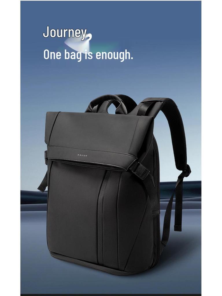 Men's Fashion Large Capacity Laptop Backpack - Casual College Student & Business Bookbag