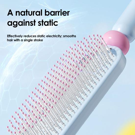 Anti-static Women Air Cushion Brush Scalp Massage Fluffy Hair Comb Home Salon Women Portable Hair Styling Detangling