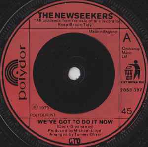 

7inch Record NEW SEEKERS Weve Got To Do It Now 2058397 Polydor 1973 UK Rock Used