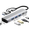 High-Speed RJ45 Ethernet Adapter: 2.5G Type-C & USB 3.0 to Network Cable, Driver-Free Gigabit Network Card