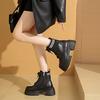 Large size Martin boots women's autumn and winter thick-soled white versatile British feet small explosive short boots Maillard early autumn boots