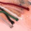Adjustable Lace Underwear Shoulder Straps Women Elastic Stretch Bra Non-slip Mesh Hollowed Flower Lingerie Strap Accessories