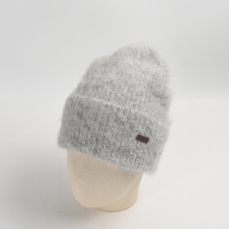 Luxurious Plush Hat Trendy Portable Hat Soft Fashionable Hat Comfortable for Street Fashion