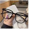 JYL TS Flat Glasses TR90 Blue Light Large Korea Unisex/30049