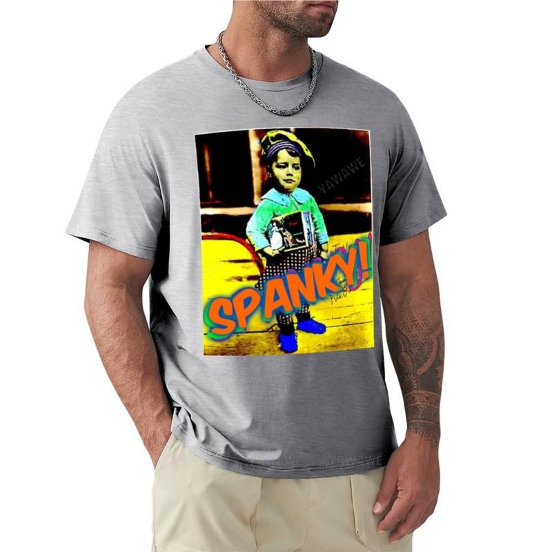 Spanky Our Gang Little Rascals Tshirt Tshirts Unisex Anime Boys Animal Print Shirt Unisexs Graphic Tshirts Big And Tall