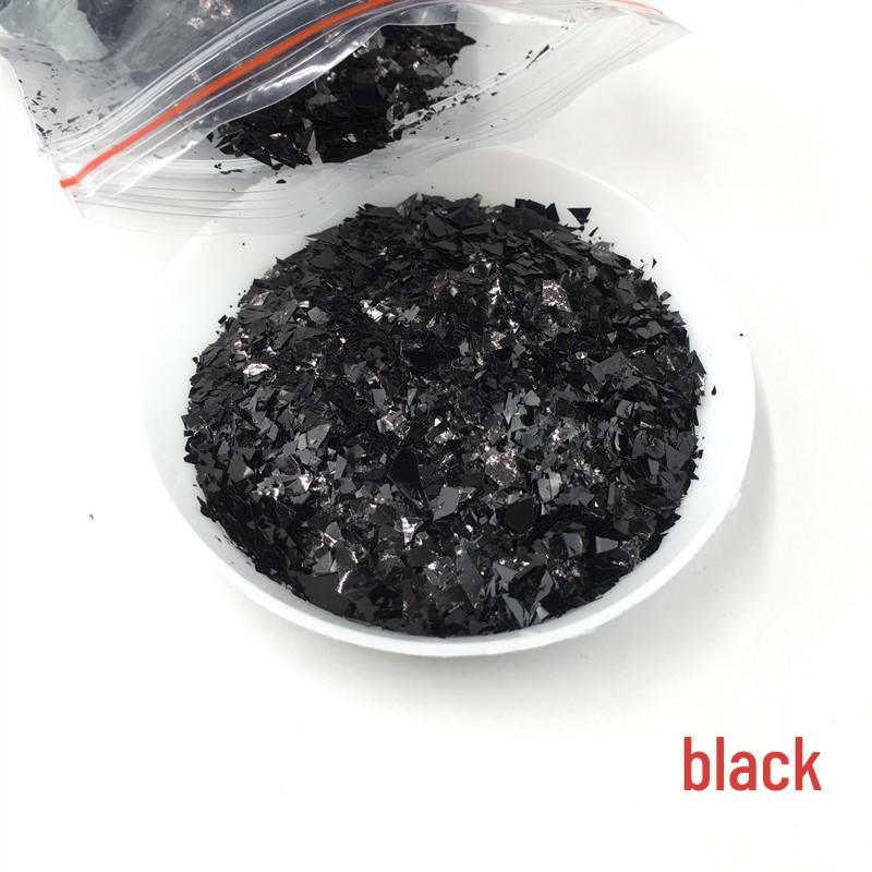DIY Irregular Nail Shell Paper Fragments – 10g Bag for Slime, Epoxy Resin, Crafting.