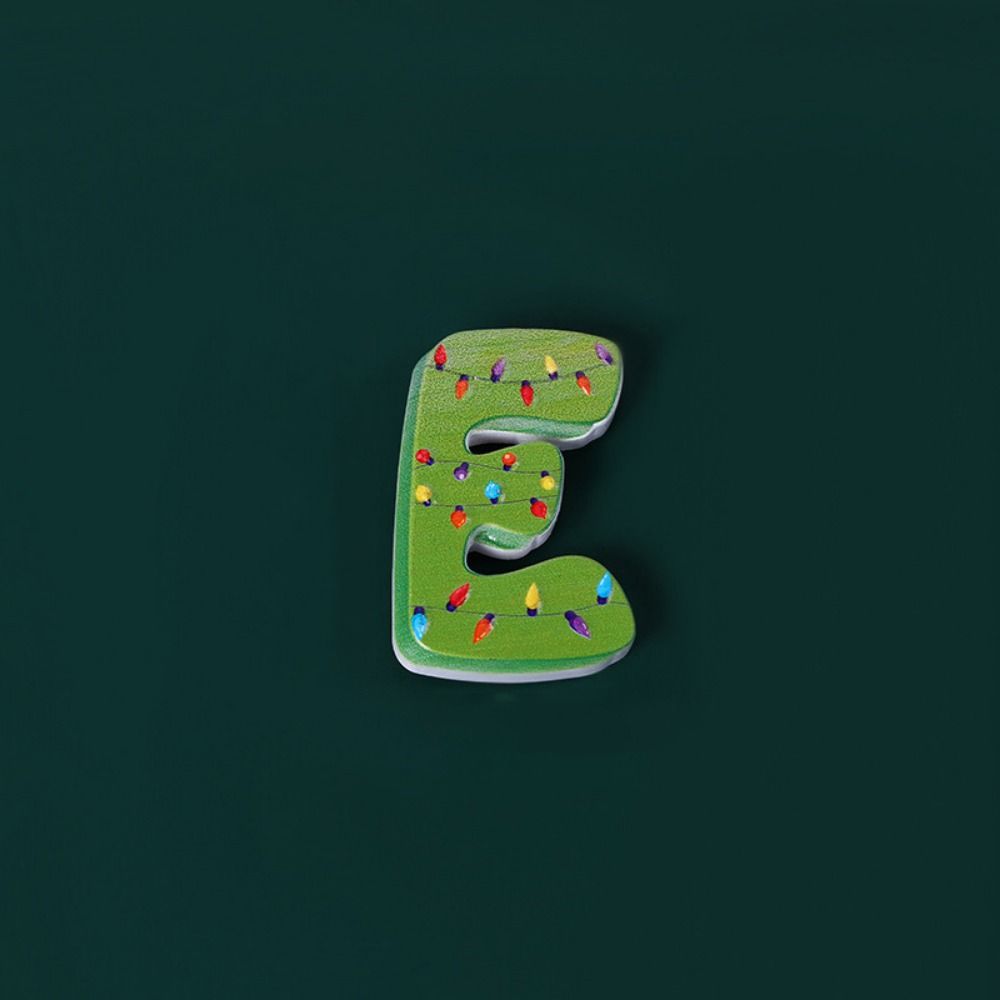 12/14/26Pcs Cute Christmas Alphabet Magnets DIY Christmas Fridge Magnets  Bedroom