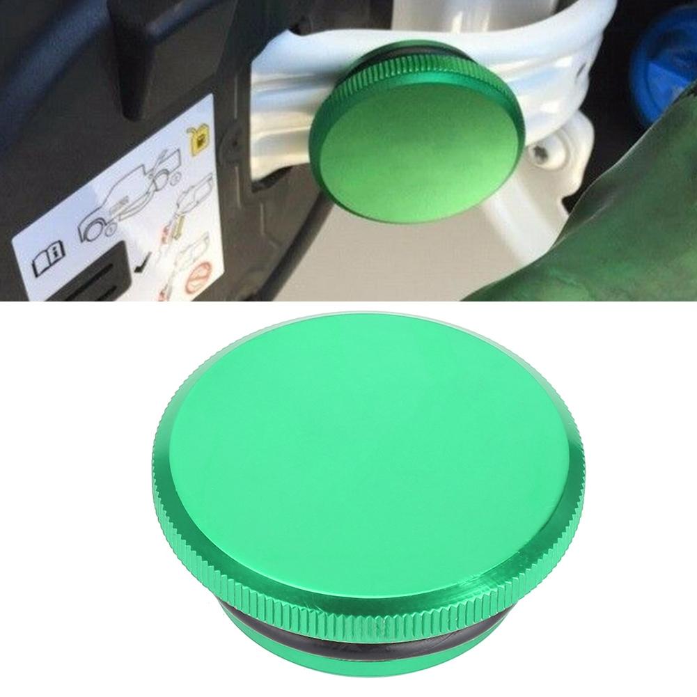 Aluminium Alloy Car Fuel Tank Cover Cap Fit For Dodge Ram 1500 2500 3500 2013 2017 (Green)