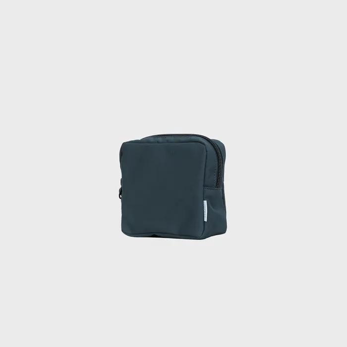 Square Recycled Nylon Pouch [Dark Cyan]