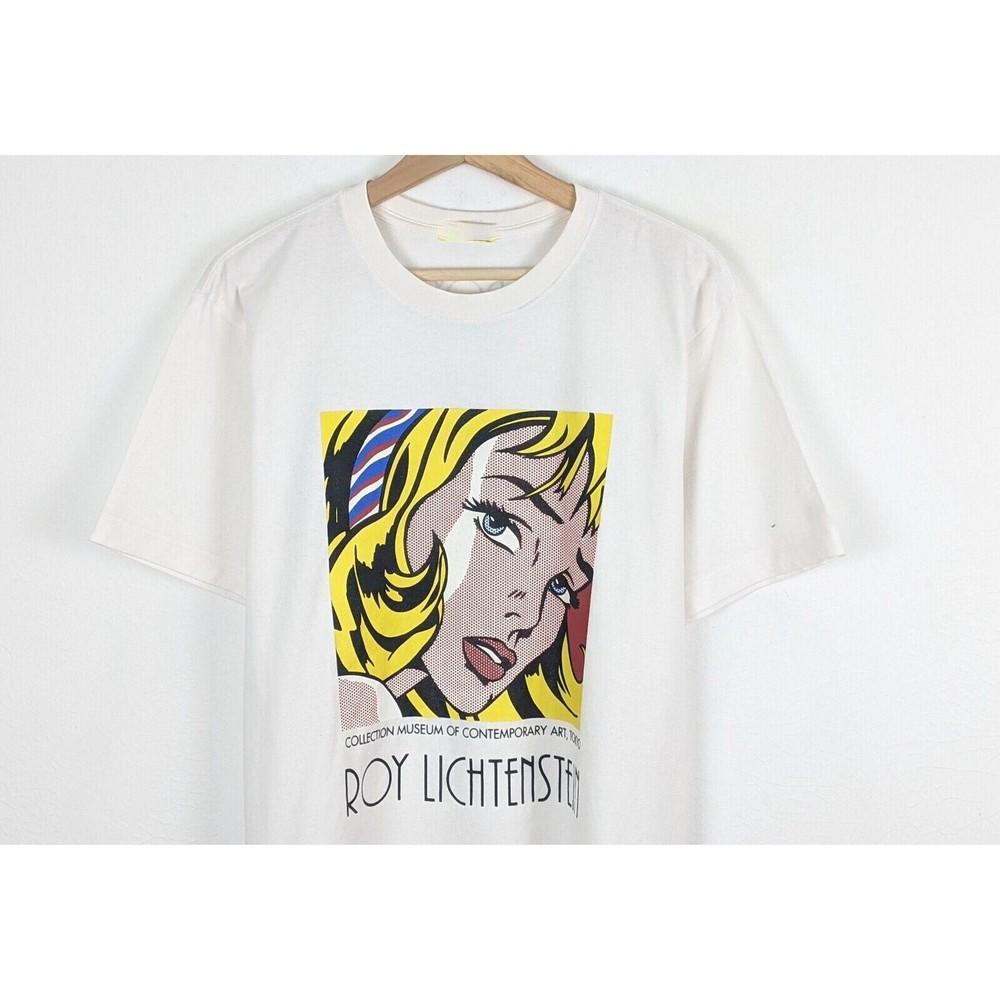 Vintage Roy Lichtenstein Art Cotton Shirt Unisex Concert S to 5XL EL0284 Unisex T-Shirt XXXXL