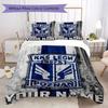 Custom Name Kks Lech Poznan Bedding,Quilt Set Quilt Cover Pillowcase Home Birthday Gift(1 * Duvet Cover + 2 * Pillowcase, Without Core)_xia