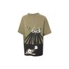 Vans T Shirts Unisex Army Green Crew Neck Moderate Straight Fit VN0A7TR3KCZ