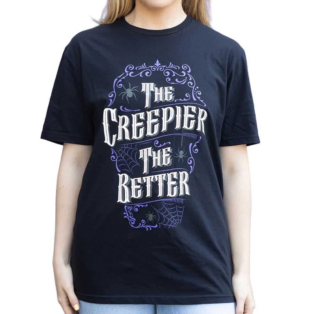 Something Different Unisex Adult The Creepier The Better T-Shirt
