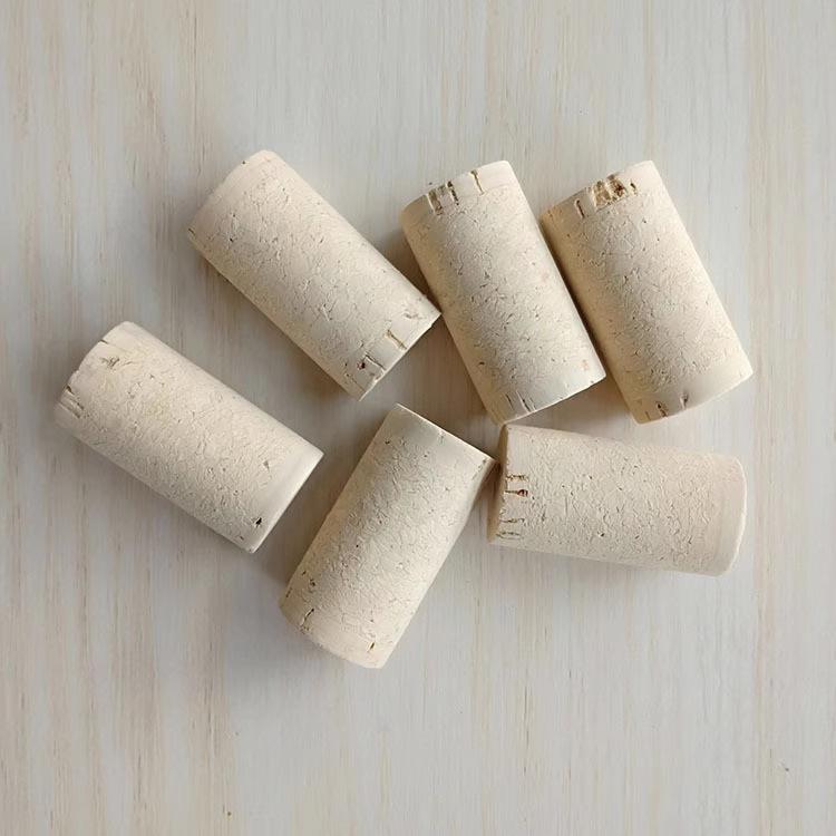 Red Wine Granulated Cork Bottle Stopper | Natural 1+1 Cork